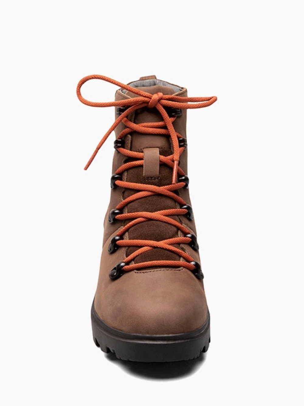 BOGS Women’s Holly Brown Leather Waterproof Lace Boot—7 - Picture 6 of 13